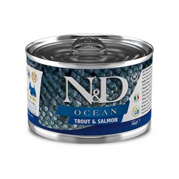 N&D Dog Ocean Salmon&Cod Mini