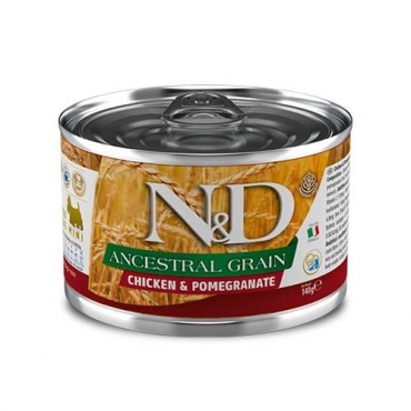 N&D Dog Ancestral Grain Chicken&Pomegranate Mini